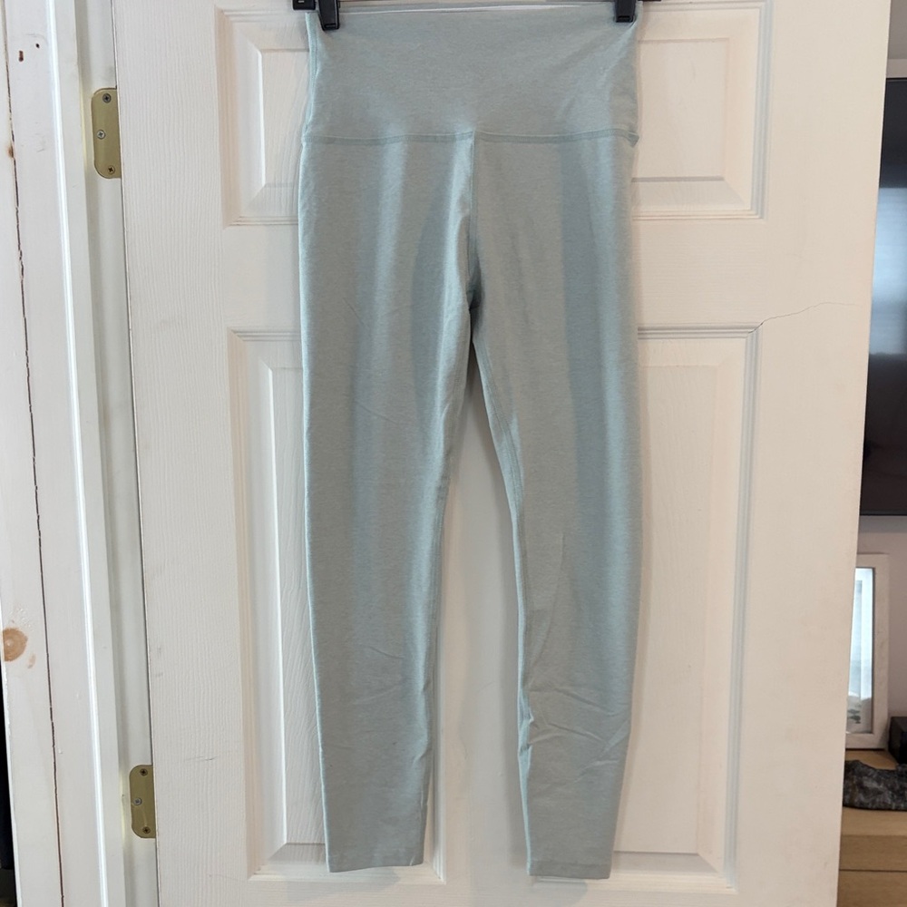 Beyond Yoga Spacedye Light Blue High-Waisted Leggings
